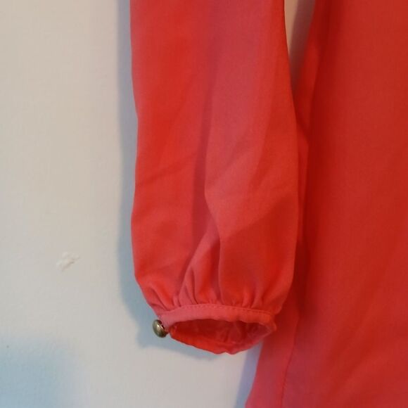 Ark & Co Spring Backless Boho Coral Orange Festival Shorts Romper Playsuit-S - Picture 4 of 12